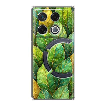 Силиконовый чехол на Infinix GT 20 Pro с принтом женский