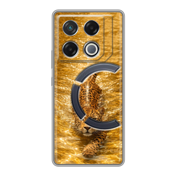 Силиконовый чехол на Infinix GT 20 Pro с принтом женский