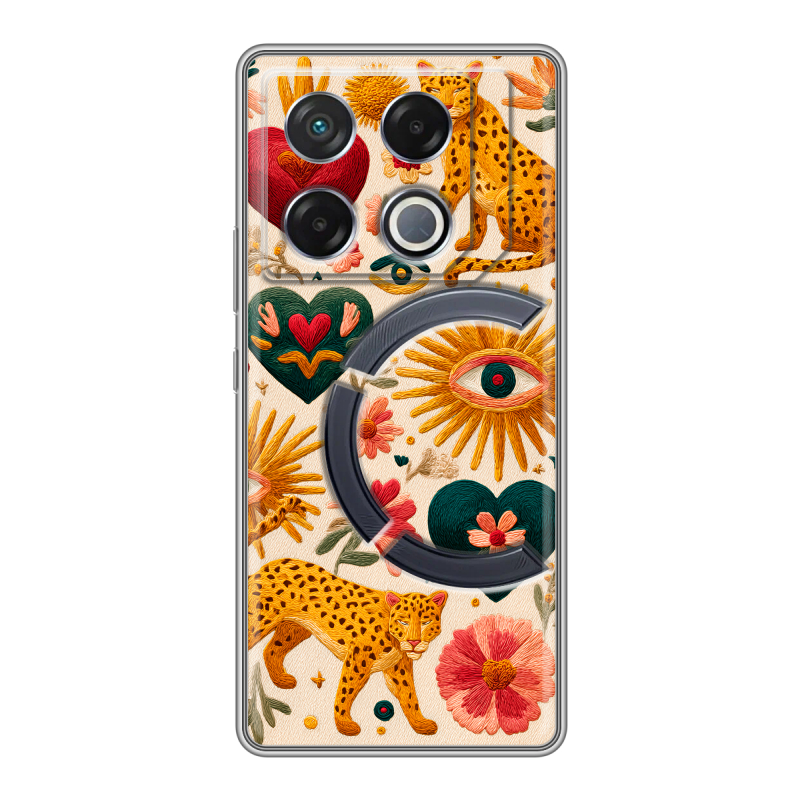 Силиконовый чехол на Infinix GT 20 Pro с принтом Модный принт Силиконовый чехол на Infinix GT 20 Pro с принтом Модный принт