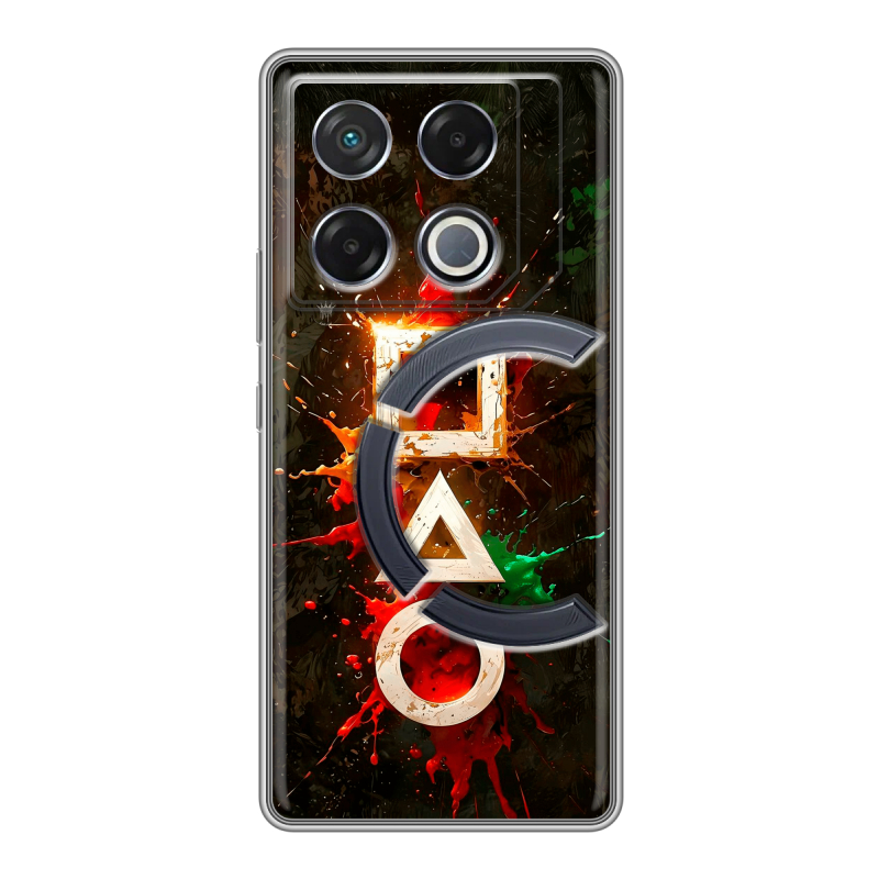 Силиконовый чехол на Infinix GT 20 Pro с принтом Squid Game Игра кальмара Силиконовый чехол на Infinix GT 20 Pro с принтом Squid Game Игра кальмара