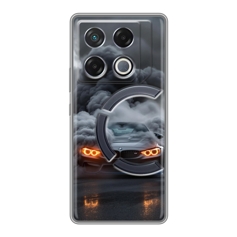 Силиконовый чехол на Infinix GT 20 Pro с принтом BMW БМВ Силиконовый чехол на Infinix GT 20 Pro с принтом BMW БМВ