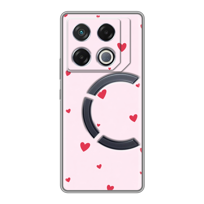 Силиконовый чехол на Infinix GT 20 Pro с принтом для девочек Силиконовый чехол на Infinix GT 20 Pro с принтом для девочек