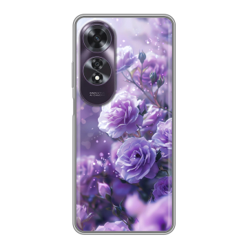 Силиконовый чехол на OPPO A60 с принтом Розы цветы