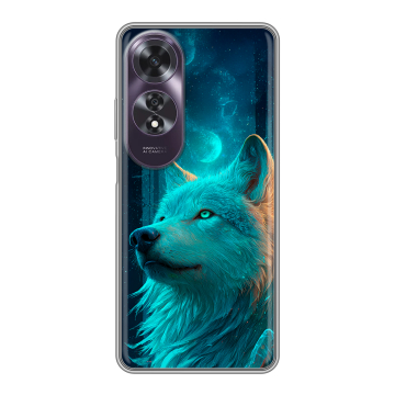 Силиконовый чехол на OPPO A60 с принтом бабочки саккура Силиконовый чехол на OPPO A60 с принтом бабочки саккура