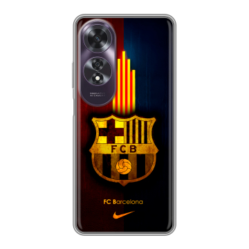 Силиконовый чехол на OPPO A60 с принтом Барселона Barcelona Силиконовый чехол на OPPO A60 с принтом Барселона Barcelona
