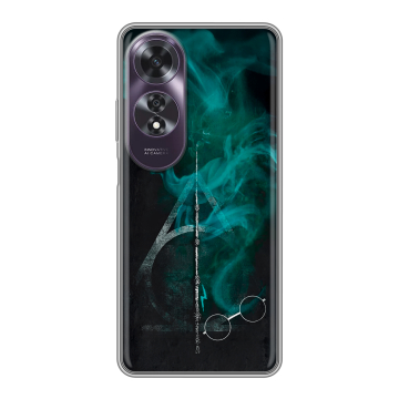 Силиконовый чехол на OPPO A60 с принтом Гарри Поттер Harry Potter