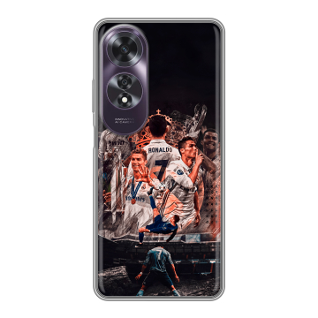 Силиконовый чехол на OPPO A60 с принтом Реал Роналдо Real Ronaldo Силиконовый чехол на OPPO A60 с принтом Реал Роналдо Real Ronaldo