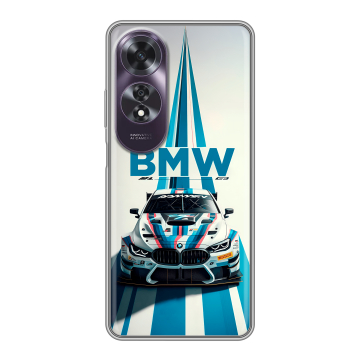 Силиконовый чехол на OPPO A60 с принтом БМВ BMW Силиконовый чехол на OPPO A60 с принтом БМВ BMW