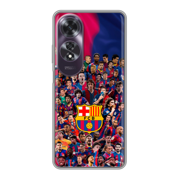 Силиконовый чехол на OPPO A60 с принтом Барселона Barcelona Силиконовый чехол на OPPO A60 с принтом Барселона Barcelona