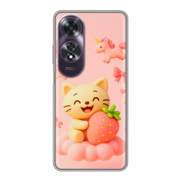 Силиконовый чехол на OPPO A60 с принтом для девочек Силиконовый чехол на OPPO A60 с принтом для девочек