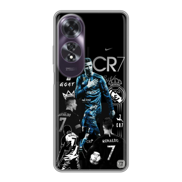 Силиконовый чехол на OPPO A60 с принтом Реал Роналдо Силиконовый чехол на OPPO A60 с принтом Реал Роналдо