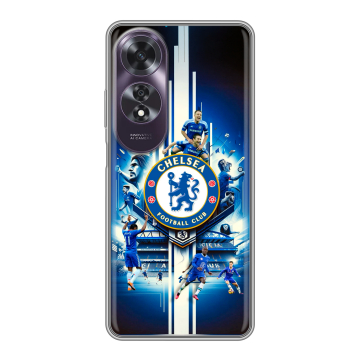 Силиконовый чехол на OPPO A60 с принтом Chelsea Челси