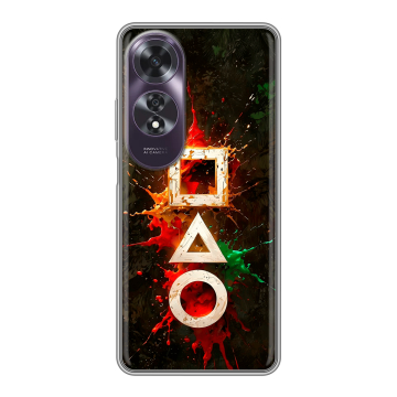 Силиконовый чехол на OPPO A60 с принтом Squid Game Игра кальмара Силиконовый чехол на OPPO A60 с принтом Squid Game Игра кальмара