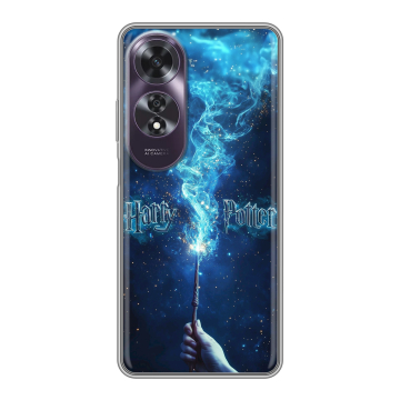 Силиконовый чехол на OPPO A60 с принтом Harry Potter Гарри Поттер