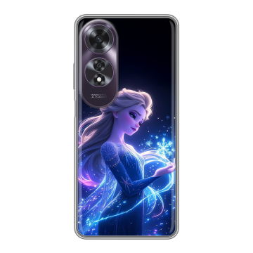 Силиконовый чехол на OPPO A60 с принтом Холодное сердце Frozen Силиконовый чехол на OPPO A60 с принтом Холодное сердце Frozen