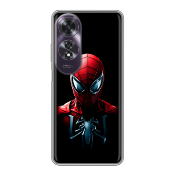 Силиконовый чехол на OPPO A60 с принтом Spiderman Человек паук Силиконовый чехол на OPPO A60 с принтом Spiderman Человек паук