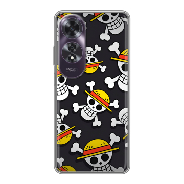 Силиконовый чехол на OPPO A60 с принтом One Piece Ван Пис