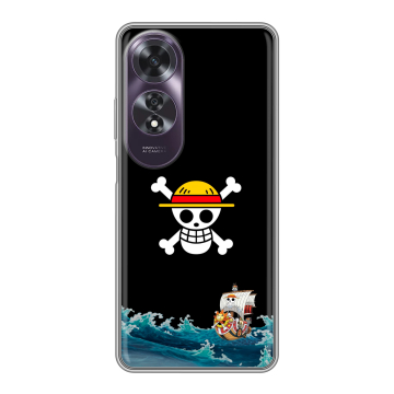 Силиконовый чехол на OPPO A60 с принтом One Piece Ван Пис