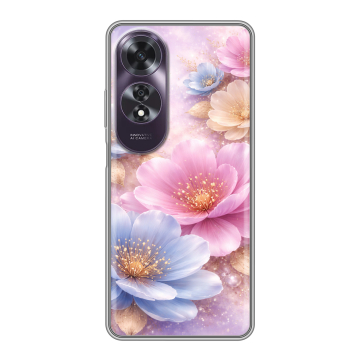 Силиконовый чехол на OPPO A60 с принтом женский Силиконовый чехол на OPPO A60 с принтом женский