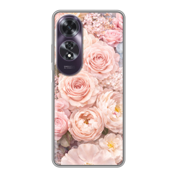 Силиконовый чехол на OPPO A60 с принтом женский Силиконовый чехол на OPPO A60 с принтом женский