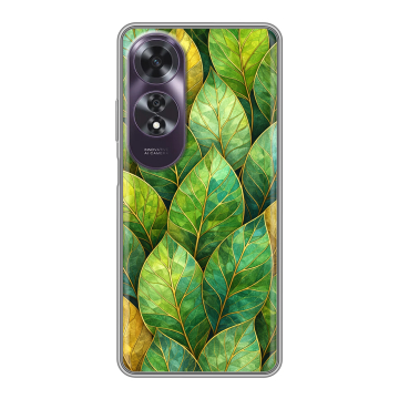 Силиконовый чехол на OPPO A60 с принтом женский Силиконовый чехол на OPPO A60 с принтом женский
