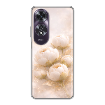 Силиконовый чехол на OPPO A60 с принтом женский Силиконовый чехол на OPPO A60 с принтом женский