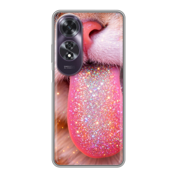 Силиконовый чехол на OPPO A60 с принтом для девочек Силиконовый чехол на OPPO A60 с принтом для девочек