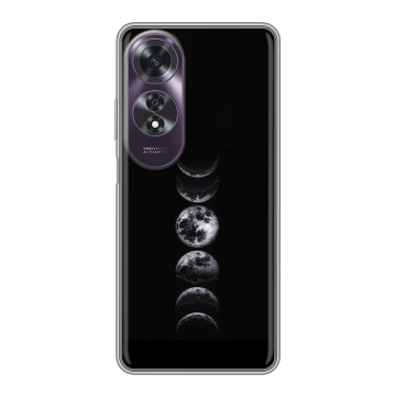 Силиконовый чехол на OPPO A60 с принтом женский Силиконовый чехол на OPPO A60 с принтом женский