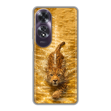 Силиконовый чехол на OPPO A60 с принтом женский Силиконовый чехол на OPPO A60 с принтом женский