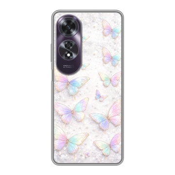 Силиконовый чехол на OPPO A60 с принтом женский Силиконовый чехол на OPPO A60 с принтом женский