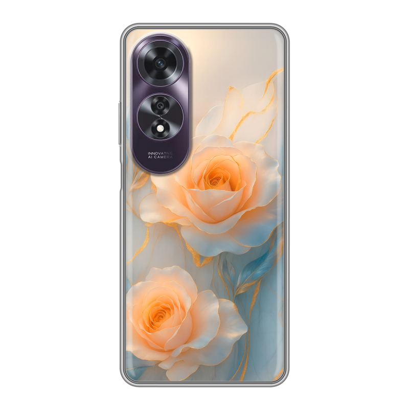 Силиконовый чехол на OPPO A60 с принтом Женский Силиконовый чехол на OPPO A60 с принтом Женский