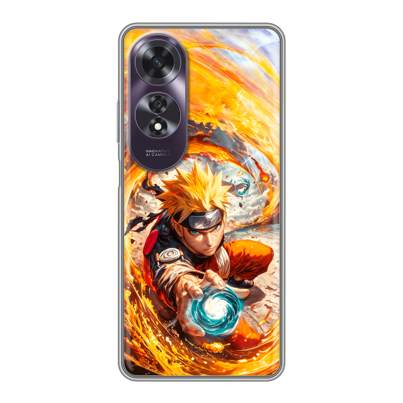 Силиконовый чехол на OPPO A60 с принтом Аниме Наруто Naruto Силиконовый чехол на OPPO A60 с принтом Аниме Наруто Naruto