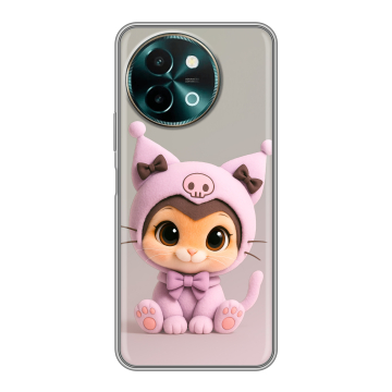 Силиконовый чехол на Vivo Y38 с принтом Куроми Kuromi 