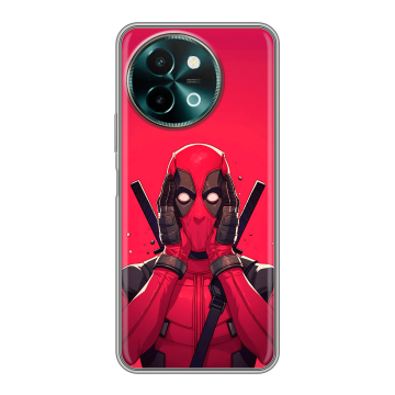 Силиконовый чехол на Vivo Y38 с принтом Дедпул Deadpool