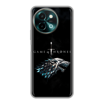 Силиконовый чехол на Vivo Y38 с принтом Игра Престолов Game Thrones