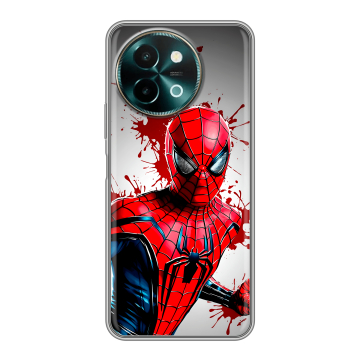 Силиконовый чехол на Vivo Y38 с принтом Spiderman Человек паук