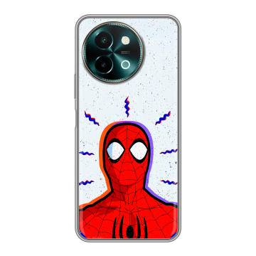 Силиконовый чехол на Vivo Y38 с принтом Spiderman Человек паук Силиконовый чехол на Vivo Y38 с принтом Spiderman Человек паук