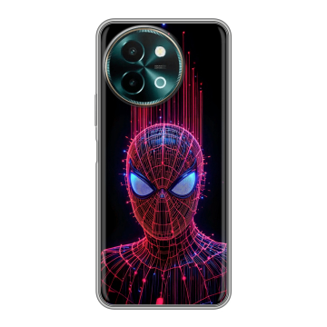 Силиконовый чехол на Vivo Y38 с принтом Spiderman Человек паук