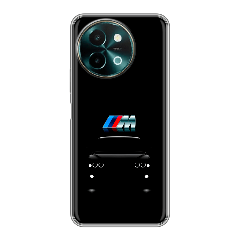 Силиконовый чехол на Vivo Y38 с принтом БМВ BMW Силиконовый чехол на Vivo Y38 с принтом БМВ BMW