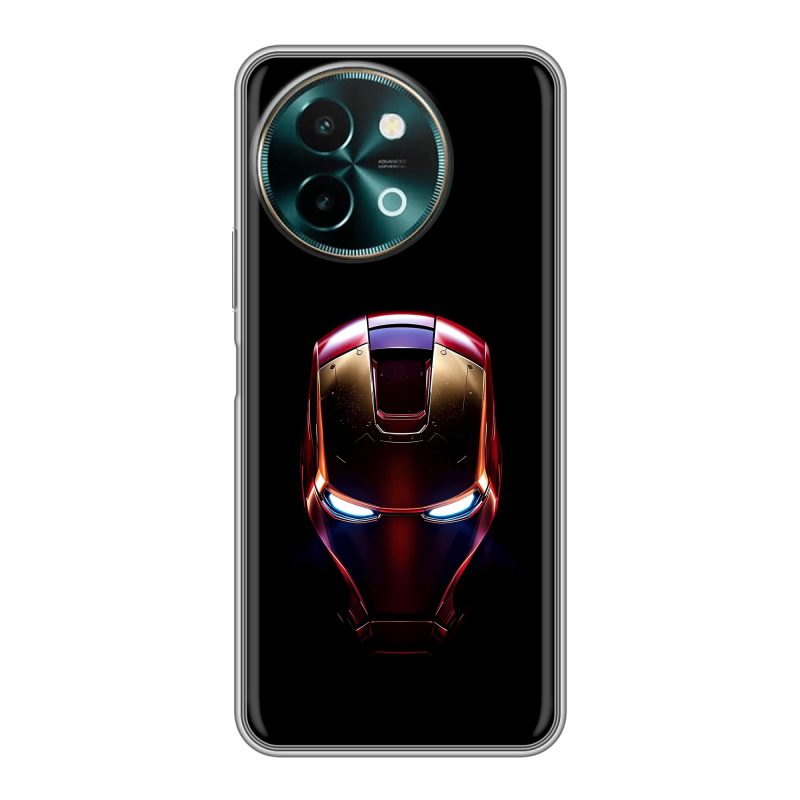 Силиконовый чехол на Vivo Y38 с принтом IronMan Железный человек Силиконовый чехол на Vivo Y38 с принтом IronMan Железный человек