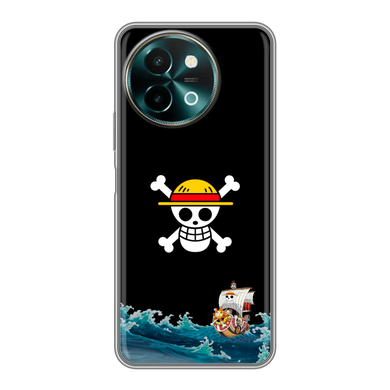 Силиконовый чехол на Vivo Y38 с принтом One Piece Ван Пис Силиконовый чехол на Vivo Y38 с принтом One Piece Ван Пис