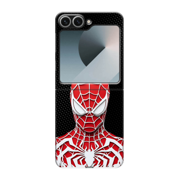 Пластиковый чехол на Samsung Galaxy Z Flip 6 с принтом человек паук spiderman Пластиковый чехол на Samsung Galaxy Z Flip 6 с принтом человек паук spiderman