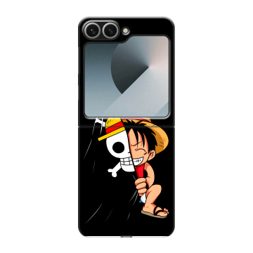 Пластиковый чехол на Samsung Galaxy Z Flip 6 с принтом One Piece Ван Пис Пластиковый чехол на Samsung Galaxy Z Flip 6 с принтом One Piece Ван Пис