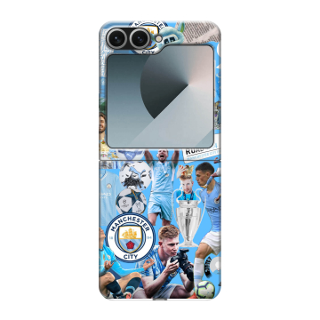Пластиковый чехол на Samsung Galaxy Z Flip 6 с принтом Man City Манчестер Сити Пластиковый чехол на Samsung Galaxy Z Flip 6 с принтом Man City Манчестер Сити