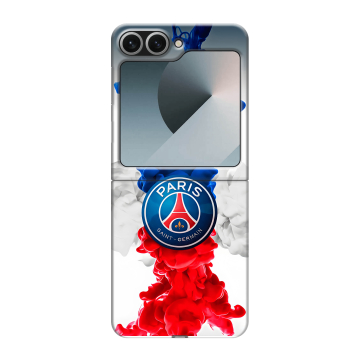 Пластиковый чехол на Samsung Galaxy Z Flip 6 с принтом PSG ПСЖ Пластиковый чехол на Samsung Galaxy Z Flip 6 с принтом PSG ПСЖ