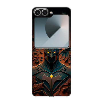 Пластиковый чехол на Samsung Galaxy Z Flip 6 с принтом Batman Бэтмен Пластиковый чехол на Samsung Galaxy Z Flip 6 с принтом Batman Бэтмен