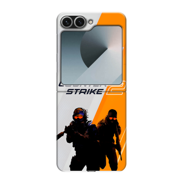 Пластиковый чехол на Samsung Galaxy Z Flip 6 с принтом Counter Strike Пластиковый чехол на Samsung Galaxy Z Flip 6 с принтом Counter Strike