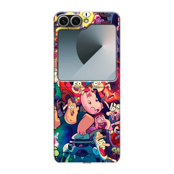 Пластиковый чехол на Samsung Galaxy Z Flip 6 с принтом Gravity Falls Гравити Фолз Пластиковый чехол на Samsung Galaxy Z Flip 6 с принтом Gravity Falls Гравити Фолз