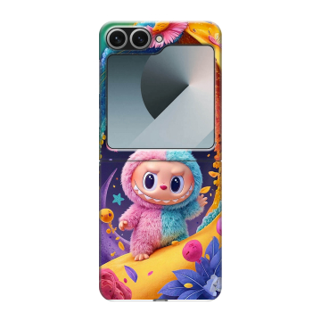 Пластиковый чехол на Samsung Galaxy Z Flip 6 с принтом Labubu Лабубу Пластиковый чехол на Samsung Galaxy Z Flip 6 с принтом Labubu Лабубу
