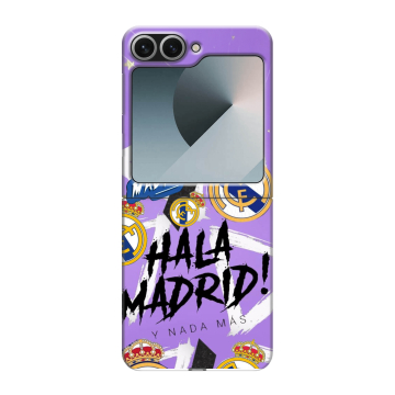 Пластиковый чехол на Samsung Galaxy Z Flip 6 с принтом Real Madrid Реал Мадрид Пластиковый чехол на Samsung Galaxy Z Flip 6 с принтом Real Madrid Реал Мадрид